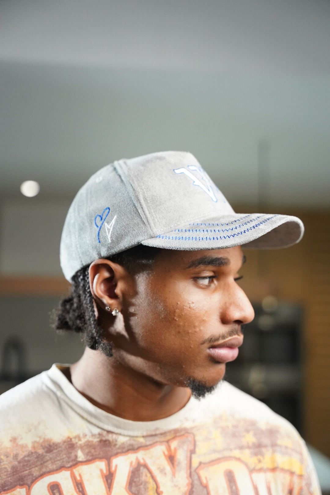214 Suede Trucker