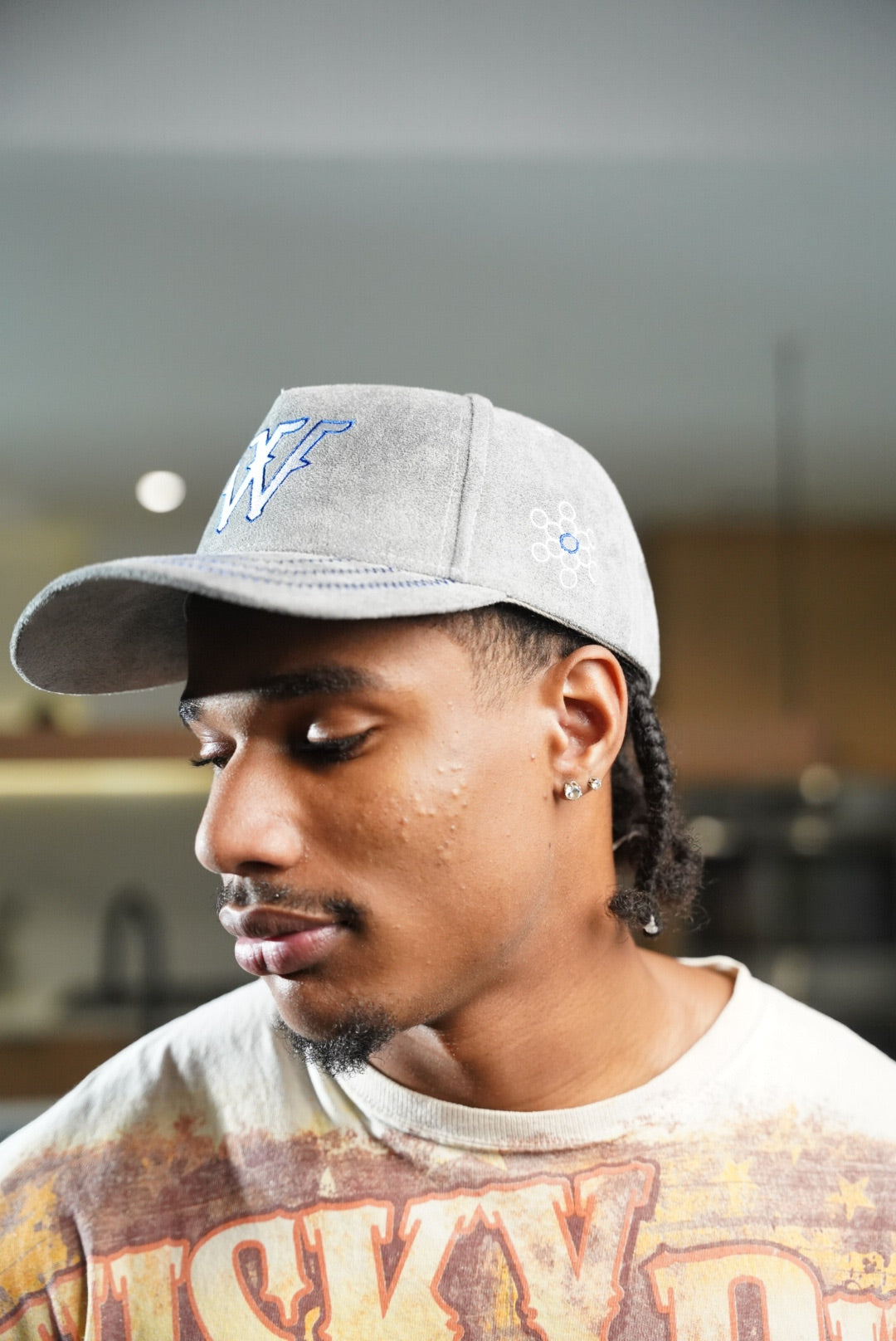 214 Suede Trucker